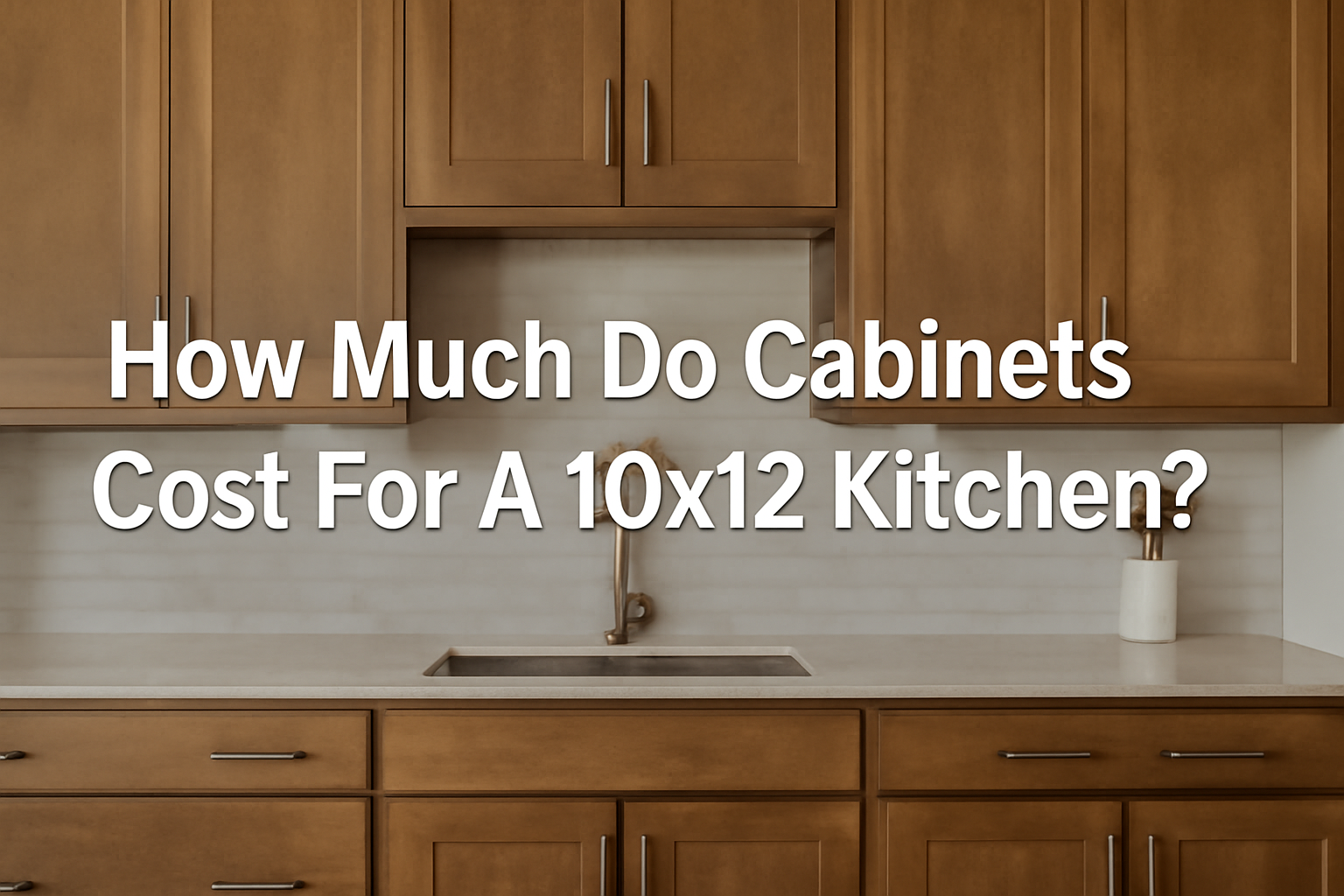 How Much Do Cabinets Cost For A 10×12 Kitchen?